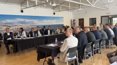 La délégation d'entreprises marseillaises a été reçue à la CFCIA afin de mieux connaître le climat des affaires. ©NBC