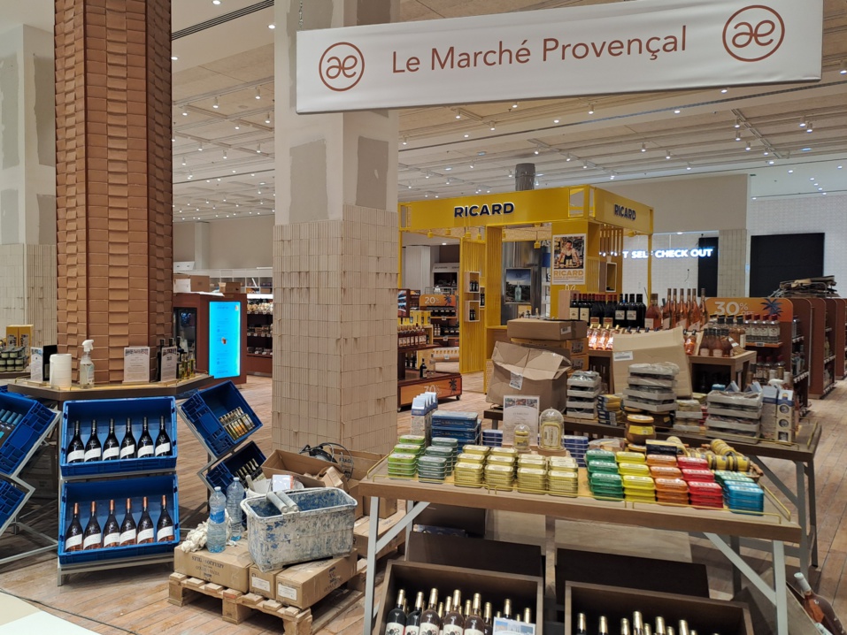 L'offre du Duty-Free intègre les spécialités provençales (Photo JC Barla)